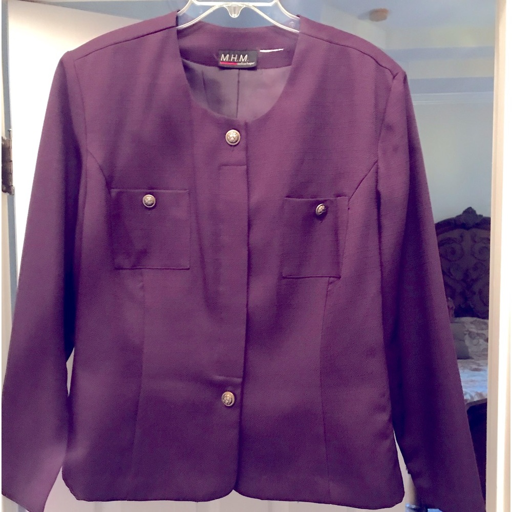 Melissa Harper 2 Piece Pantsuit. EUC